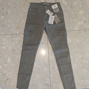 Denim&Co Women's Skinny Jeans in Gray